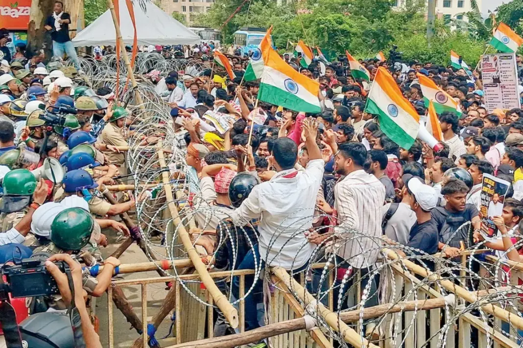 Jharkhand- Protest