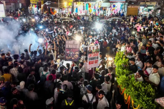 Jharkhand- Protest