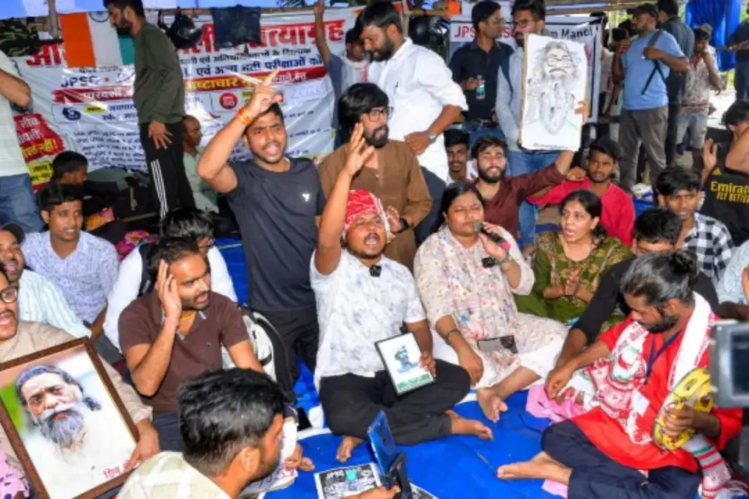 Jharkhand- Students- Protest