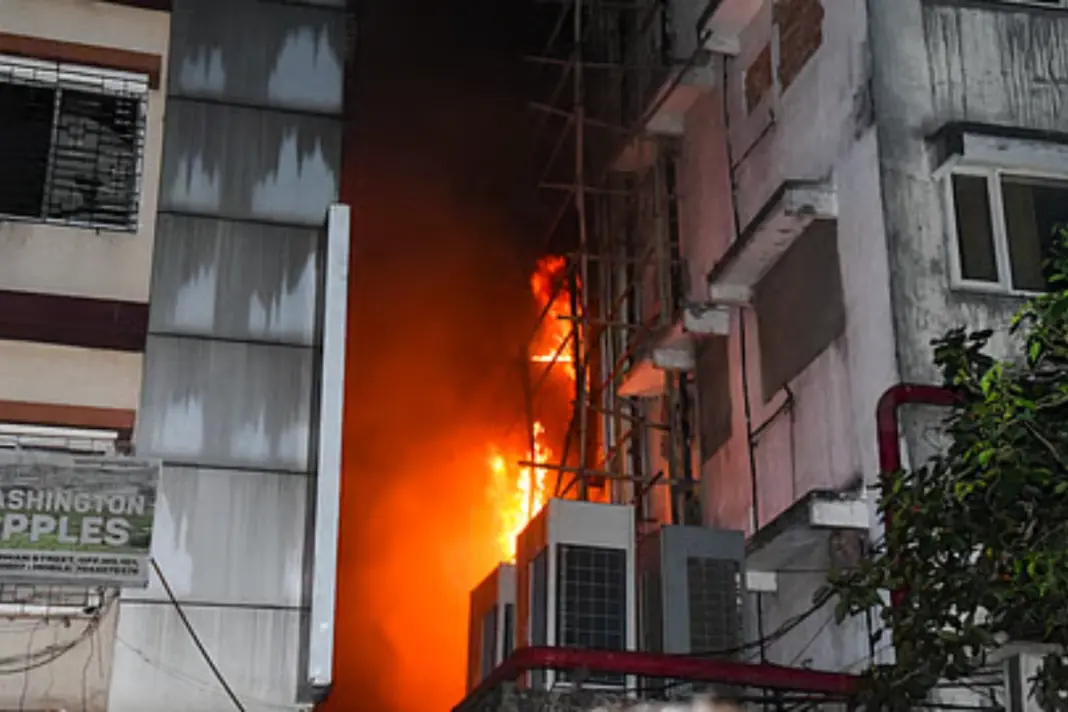 Kolkata- Hotel- Fire