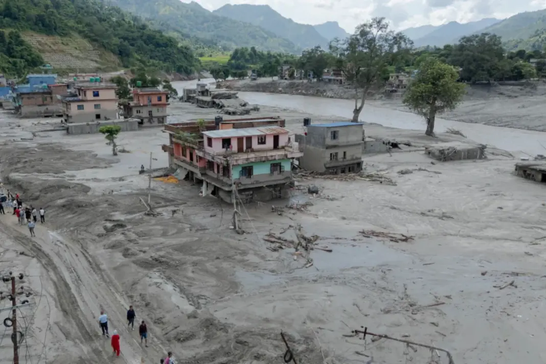 Nepal- Tibet- Flood