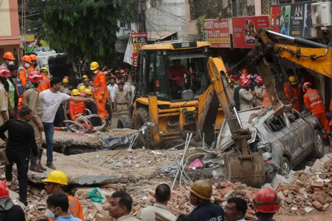 Satya- Niketan- Building- Collapse