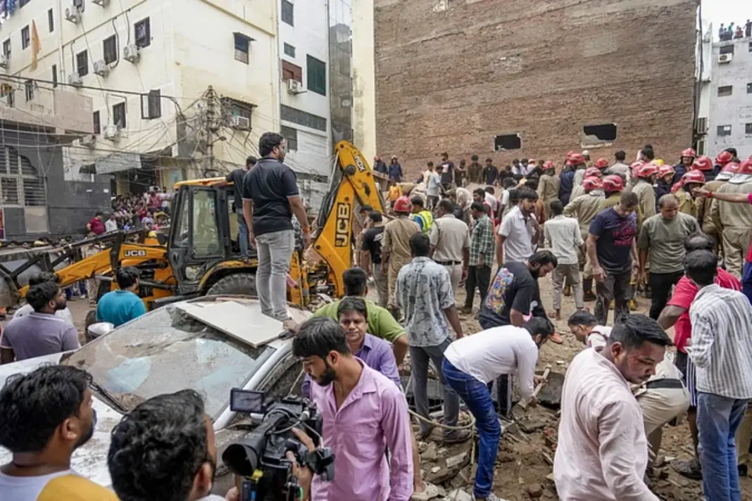 Satya- Niketan- Building- Collapse
