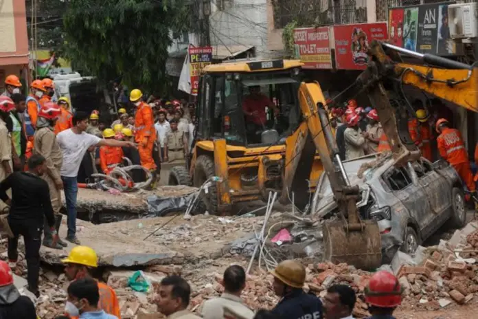Satya- Niketan- Building- Collapse